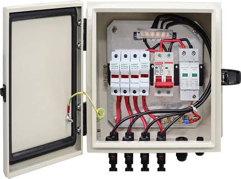 pv junction box with surge protection|Solar PV Combiner Box 9 Ways In 3 Ways Out Surge .